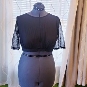 NWT Torrid Mesh Crop